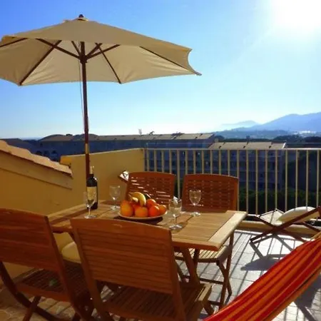Apartment Grand Climatise Avec Terrasses, Vue Mer, Parking Et Wifi - Fr-1-335-173 *
