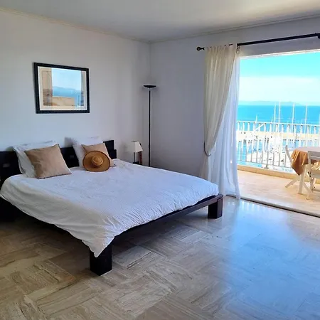 Grand Climatise Avec Terrasses, Vue Mer, Parking Et Wifi - Fr-1-335-173 Hyeres