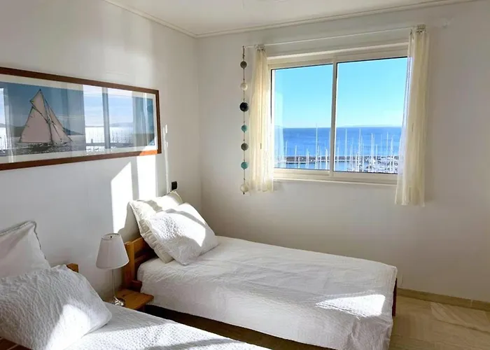 Grand Climatise Avec Terrasses, Vue Mer, Parking Et Wifi - Fr-1-335-173 * Hyères